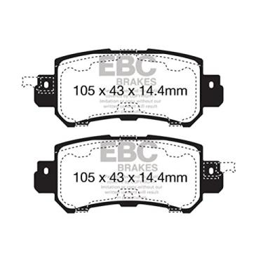 Imagem de EBC Brakes Pastilha de freio de cerâmica DP32135C