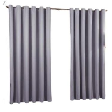 Imagem de Cortina blackout em tecido 75% corta luz 3m - várias cores e alturas d