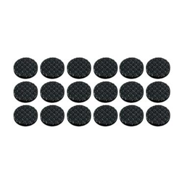 Imagem de Protetor de Borracha Antideslizante Redondo Anti Risco 2,5cm c/ 18 Peças Multiuso Protetor de Pé de Móveis, Adesivo Protege Contra Impáctos Evita Riscos Ideal para Móveis em Geral Fácil de Usar