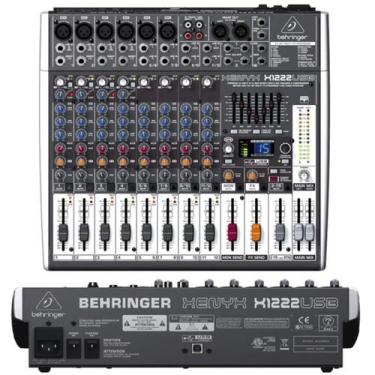 Imagem de Mesa de Som de 12 canais Behringer Xenyx Bivolt X1222USB