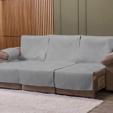 Imagem de Capa Impermeável  Protetora Para Sofá-cama Retrátil e Reclinável 2 Met