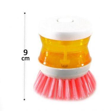 Imagem de Escova de Limpeza Plastico com Dispenser Colors - Ultra Clean