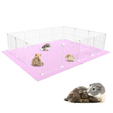 Imagem de Cercado Aramado Porquinho da Índia 90x120 Cm Malha Estreita 2,5x15cm B