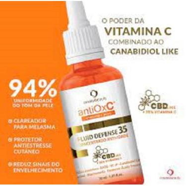Imagem de Fluid Defense 35% Vitam C Concentrado Anti-idade Cosmobeauty'