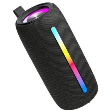 Imagem de Caixa Caixinha De Som Portátil Bluetooth 5.1 Potente Ipx6 Tws Led - IN