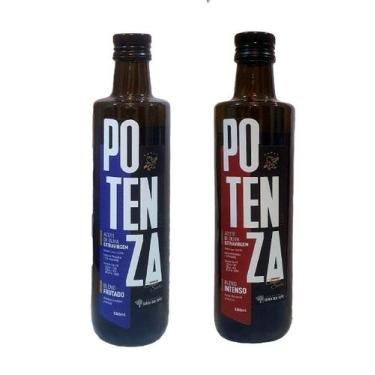 Imagem de Kit com 2 azeites azeites Potenza frutado/intenso 500ml