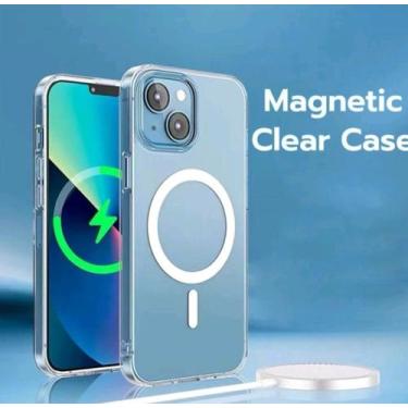 Imagem de Capa Case Acrílica Para Usar Carregador Compatível iPhone /8 7/8 Plus 