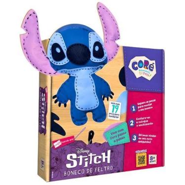 Imagem de Coleção Fazendo Arte Stitch Boneco De Feltro Coré Toyster