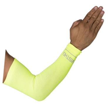 Imagem de Manguito Liso Sem Costura VISTHO, G/GG, Amarelo fluor
