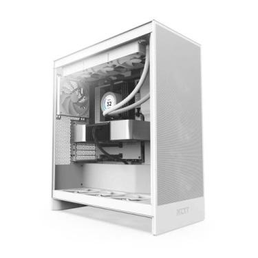 Imagem de Gabinete Gamer NZXT H7 FLOW Lateral Vidro Temperado E-ATX/ATX/MICRO-AT