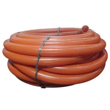Imagem de Rolo de 5 Metros de Mangueira de Sucção Pesada Laranja 2.1/2 Polegadas