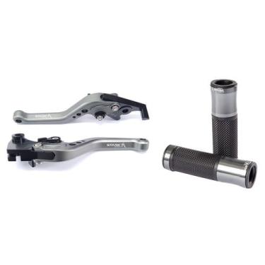 Imagem de Manete Manopla Esportivo Stark Suzuki Gsxs 1000 Gsxr Srad 750 1000 - S