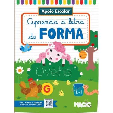 Imagem de Livro - Apoio Escolar - Aprenda a letra de forma
