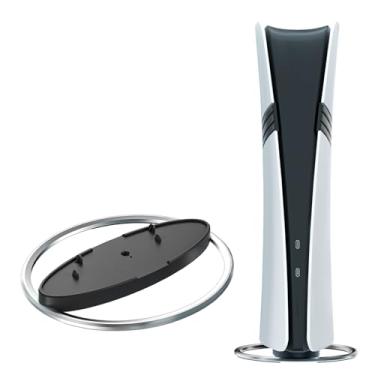 Imagem de EJGAME Vertical Stand compatible with PS5/PS5 Slim & PS5 Pro Consoles,Vertical Console Stand with Screw,Anti-Rollover and Anti-Slip (Silver)