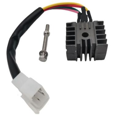 Imagem de Canyoyi Retificador regulador de tensão 6V para Honda SL100 SL125 CB125 S CB125S CL125 SB100 CB100 CL100 XL100 CT90 31700-107-782 31700-102-731 1970 1970 182 971 1 972 1973 1974 1975 1976 1977 1978