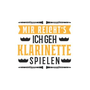 Imagem de Klarinette Notizbuch: Mir reichts Ich geh Klarinette spielen / 6x9 Zoll / 120 linierte Seiten