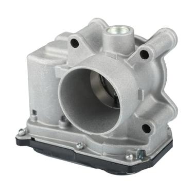 Imagem de Hihaha Nº 8200284968 Conjunto do corpo do acelerador para RENAULT TWINGO II 1.2L 2007-2014 / Atuador do corpo do acelerador/Liga de alumínio durável / 1 peça tom prateado