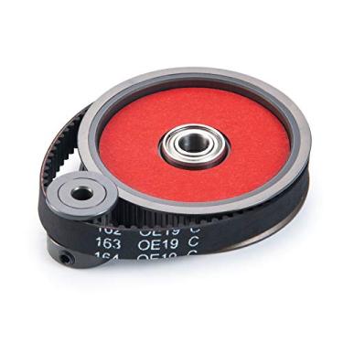 Imagem de Que-T Sistema de engrenagens de transmissão de correia de carro RC para 1:10 axial SCX10 90046 peças de atualização (para engrenagem de motor de 3,17 mm)