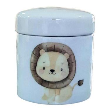 Imagem de Pote Menor para Kit higiene bebê Safari - Peça Porcelana - Antilope De
