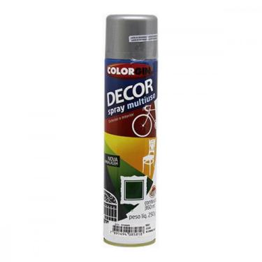 Imagem de Spray Colorgin Decor Alumi.500 360Ml 858, Alumínio
