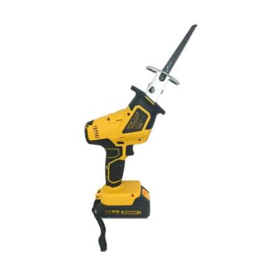 Imagem de Serra Poda Elétrica Portátil Mini Com 2 Baterias 21v - Bomder