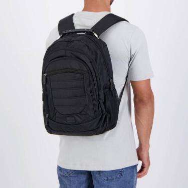 Imagem de Mochila Olympikus Cabo de Aço Preta, Único