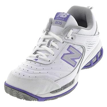 Imagem de New Balance Sapato industrial feminino Fresh Foam antiderrapante 806 V1, Branco, 9 Narrow
