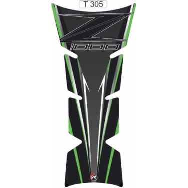 Imagem de Tank Pad Kawasaki Z1000 Protetor Adesivo De Tanque Grande - Resitank