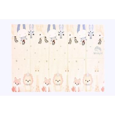 Imagem de Tapete Infantil Tatame Dobrável Dupla Face Portátil - Animais