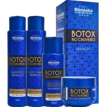 Imagem de Kit capilar botox no chuveiro - 4 itens renuks