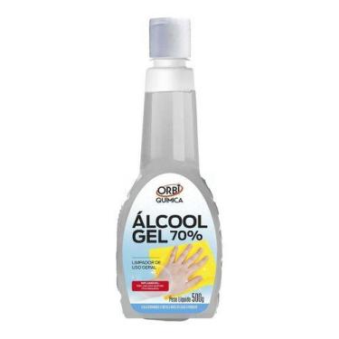 Imagem de Álcool Gel Antisséptico 70% Higienizante -  500ml - Higipack