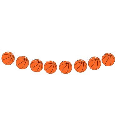 Imagem de BIEUFBJI Faixas De Basquete, Decorações De Festa Temáticas De Basquete, Banners De Aniversário Para Crianças, Adolescentes, Meninos E Homens, Decoração De Festa De Basquete