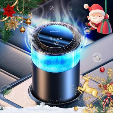Imagem de Purificador de Ar para Carro Hitolza - Com Luz Ambiente Inteligente e 