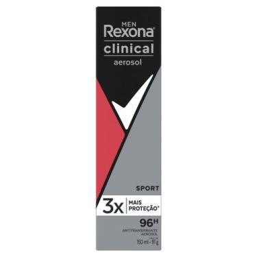 Imagem de Desodorante Aerossol Rexona Clinical Sports 150ml, 150ml