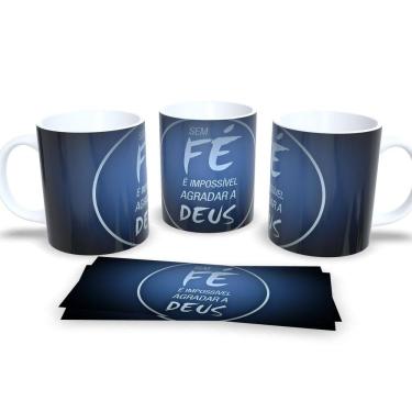 Imagem de Canecas Evangélicas Personalizadas Fé e Inspiração em Cada Gole