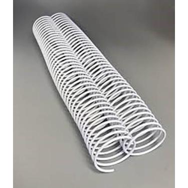 Imagem de Espiral Metalico 25 MM Branco C/10 Unidades - Preamar