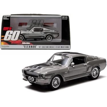 Imagem de 1967 Shelby GT-500 Eleanor do Filme 60 Segundos 1/43 Greenlight Cinza