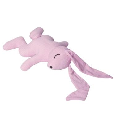 Imagem de Coelho Soninho Pelúcia Presente Decoração Naninha Almofada Amigurumi