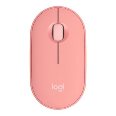 Imagem de Mouse Sem Fio Logitech Pebble 2 M350s Bluetooth Rosa 1000 Dpi