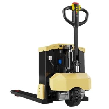 Imagem de Paleteira Paleteira elétrica completa, bateria de lítio resistente, mini paleteira walkie, capacidade de 6600 libras, garfos de 46 "x 27", alça multifuncional Palete Jack