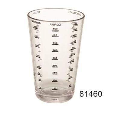 Imagem de Copo Medidor Acrílico de 500 ml, Transparente, Starlux