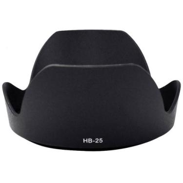 Imagem de Para-Sol Baioneta HB-25 de 72mm para Lentes Nikon 24-85mm e 24-120mm -
