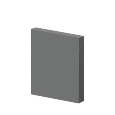 Imagem de Guarnição Poliestireno 10cm Liso Cinza 40010 Arquitech