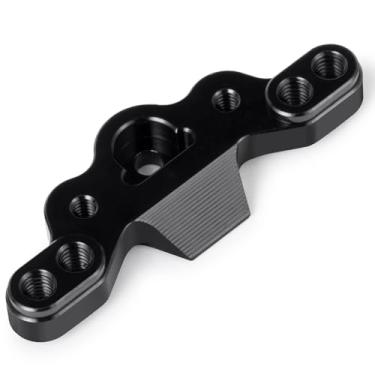 Imagem de JGGZONE RC Car CNC Machined Aluminum Front Camber Block Upgrades Parts Accessories Compatible with 1/16 Losi Mini-B RC Car Buggy Replacement Parts - 1Pc Set Black