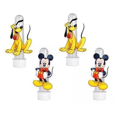 Imagem de 20 Tubetes 3d Personalizado Lembrancinha Mickey Aquarela - Barbara Uti