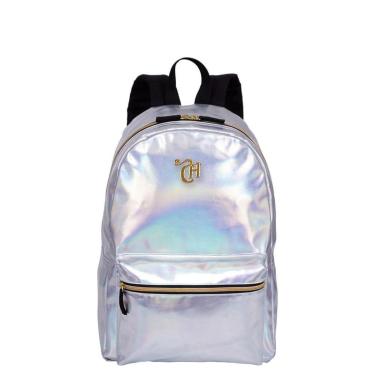 Imagem de Mochila Grande Capricho 21X05 Prata Sestini-Feminino