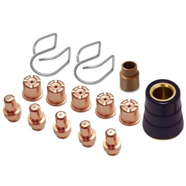 Imagem de Kit de consumíveis de eletrodo de plasma para maçarico de plasma Eastwood Versa-Cut 60 Trafimet CB70 (Versa-Cut 60 Kit-PK14)