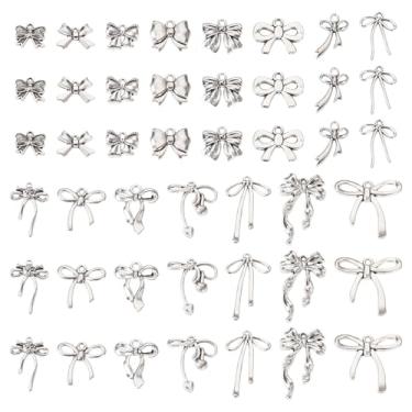Imagem de Spritewelry Berloques de laço banhado a ouro 18 K real estilo tibetano boho liga minimalista brincos pendentes pendentes para colar pulseira fabricação de joias