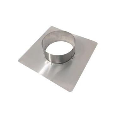 Imagem de Adaptador Inox Para Duto 5 Polegadas 25x25 - Chaminé Fornos - INOX LAU