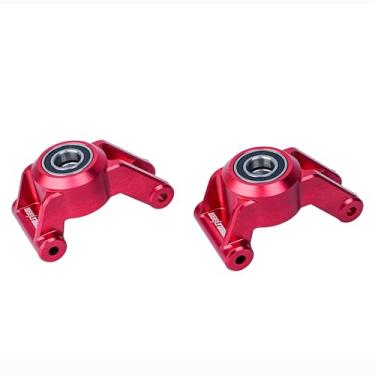 Imagem de BeaxTurbo Racing Upgrade Parts CNC Aluminum 7075# Rear Wheel hub Carrier for LOSI DBXL,DBXL-E2.0 1/5 (red)